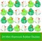 4E's Novelty 24 Pcs St Patricks Day Rubber Ducks - 2 inch Shamrock Rubber Duckies Bulk - St. Patrick's Day Gifts for Kids Party Favors Accessories
